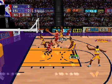 NBA ShootOut 98 (US) screen shot game playing